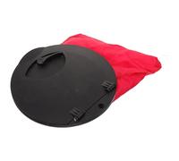 minkissy Waterproof Kayak Hatch Cover with Excellent Sealing Performance, Sturdy Nylon and Plastic Material, Black Kayak Hatch Lid for Outdoor Water Sports and Boating