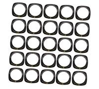 minkissy Wax Heater Collar 50pcs Wax Warmer Stain Resistant Mats Paper Washer Accessory for Hair Remover