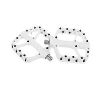minkissy Wide Platform Mountain Bike Pedals and Deep Anti-skid Teeth 2pcs with Nylon Non-slip Design Lightweight Cycling Pedals for Enhanced Stability Suitable for Adventure Cyclists