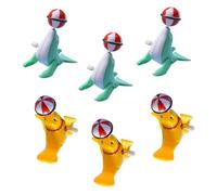 minkissy Wind-Up Sea Lion Toy for Boys and Girls 6-Piece Animal Model Set Creative Toys Fun and Engaging Plaything for Children Random Color