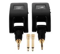 minkissy Wireless Guitar Transmitter Receiver Rechargeable Audio System for Electric Guitar Playtime Cordless Transmission