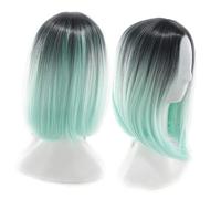 minkissy Womens Bob Wig Gradient Wig for Women for Women Lace Front Natural Appearance Comfortable and Breathable
