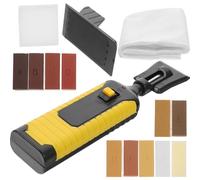 minkissy Wood Floor Scratch Repair Kit with Rapid Heating Technology, Wax Blocks and Abs Material for Laminate and Furniture Restoration, for Kitchen and Living Room Repair