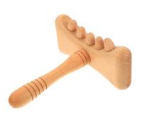 minkissy Wood Gua Sha Massage Board for Neck and Back Smooth Skin-Friendly Manual Massager Relief for Muscle Tension for Home Use and Busy Professionals