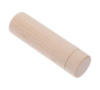 minkissy Wooden Aromatherapy Essential Oil Nasal Stick with Hollow Core Refillable Scent Inhaling Tube for Portable Nasal Therapy and Home Use Durable Maple Wood Design