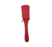 minkissy Wooden Castanet Red Educational Percussion Instrument for Early Learning Motor Skills and Hand Eye Coordination Development Music