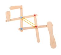 minkissy Wooden DIY Mechanical Arm Kit for Teens Educational Stem for Building Lifelike Hand Model Hands Mechanical Engineering Learning Desktop Display