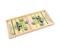 minkissy Wooden Football Catapult Chess for Interactive Ejection Board Game Smooth Polished Safe Material Brain Development Educational Sports Game for Boys