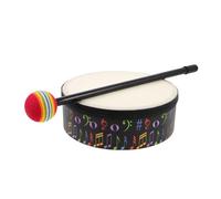 minkissy Wooden Hand Drum for Music Training Instrument with Comfortable Grip Rounded Edges Safe Design for Preschool Classes Family Bonding and Early Education