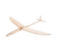 minkissy Wooden Hand Launch Glider Plane DIY Model Airplane Kit for Indoor Outdoor Use Aerodynamic Design for Long Distance Flying Family Friendly Interactive for Adults