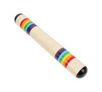 minkissy Wooden Orff Rainbow Rain Sound Barrel Instrument Safe Non Toxic Material Rain Sound Maker for Sensory Play and Educational Birthday Gift