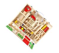 minkissy Wooden Repairing Kit Educational Role Play Toolbox with Easy Assembly Accessories for Learning and Social Development