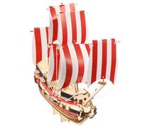 minkissy Wooden Sailboat Model Kit for Adults and Educational DIY Puzzle Handcrafted Lifelike Ship Puzzle Starter Kit for Hand Eye Coordination and Creative Building