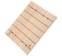 minkissy Wooden Small Pet Scratching Board Grinding Plate Chic Fresh Yellow Pet Cage Accessory for Ferrets and Small Animal with Foot Grinding Function