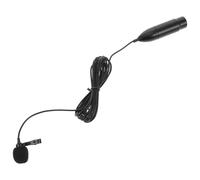 minkissy Xlr Three-pin Lavalier Microphone Wearable Lapel Mic with Play Design for Sound Recording Streaming Speeches and Podcasting Portable Collar Clip Condenser Mic