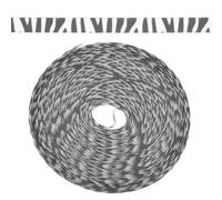 minkissy Zebra Print Cuttable Satin Ribbon 1cm Wide 9 Meters Roll Multi-Function Craft Ribbon for Hair Bows Wrapping and Daily Use