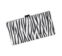 minkissy Zebra Striped Portable Evening Purse for Women Lightweight Handbag for Weddings Parties and Events Versatile Crossbody Shoulder Handheld Use