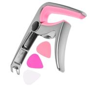 minkissy Zinc Alloy Guitar Capo for Acoustic and Electric Guitars with Adjustable Pitch Playing the Go