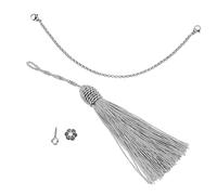 minkissy Zinc Alloy Thumb Piano Tremolo Chain Accessory for Kalimba DIY Decoration with Complete Installation Tools Professional Replacement Part Enhancing Sound and Style for Thumb Piano