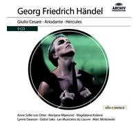 MINKOWSKI/MUSICIENS DU LOUVRE - GIULIO CESARE,ARIODANTE,HERCULES(ELOQUENCE)9 CD
