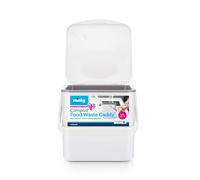 Minky 3.5L Caddy, Kitchen Food Waste Caddy, Recycle Bins for Kitchen, Multipurpose Storage Caddy, Removable Bag Retention Ring & Sturdy Handle, Choice