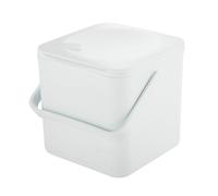 Minky 3.5L Caddy, Kitchen Food Waste Caddy, Recycle Bins for Kitchen, Multipurpose Storage Caddy, Removable Bag Retention Ring & Sturdy Handle, Choic