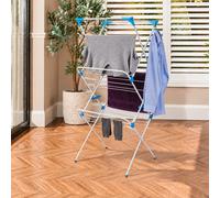 Minky 3 Tier White 15m Airer, Holds Up to 20kg, Hanger Corners