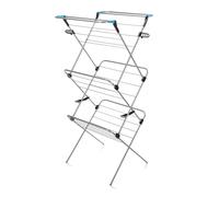 Minky Premium Sure Grip 3 Tier Verso Indoor Airer Stainless Steel Gunmetal Cloth