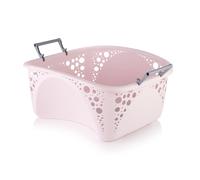 Minky 40L Stackable Laundry Basket, Stackable Washing Basket, Sturdy Foldable Ha