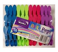 Minky Brites Pegs X 36 Pack by Minky