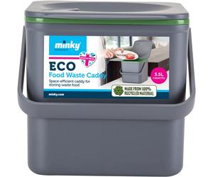 Minky Compost ECO Food Caddy, Grey