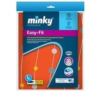 Minky Easy-Fit Ironing Board Cover, 122 x 43cm, Orange