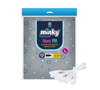 Minky Easy Fit Ironing board cover + Ironing Board Clips Bundle, 122 x 38 cm
