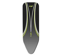 Minky Ergo Black and Green Wärmereflektierendes Replacement Ironing Board Cover 122 cm x 38 cm