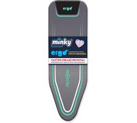 Minky Ergo Mint 122 x 38cm Ironing Board Cover, Heat Reflection, UK Made