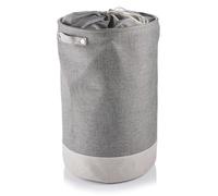 Minky Fabric Round Storage Hamper, Washing Basket With 86L Capacity, Hamper Basket For Multi Storage Use, Drawstring Closure, Sturdy Carry Handles, Collapsible Design (Rectsngular)