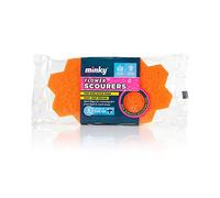 Minky Flower Scourers, Pack of 2