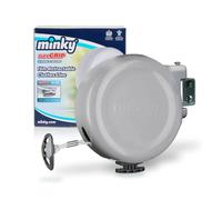 Minky Retractable Reel Outdoor Gardens Single Clothes Washing Line-15m