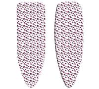 Minky Supersize Smartfit Reflector Ironing Board Cover, fits boards up to 145 x 54cm, White/Purple
