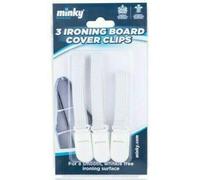 Minky Ironing Board Cover Clip, Pack Of 3