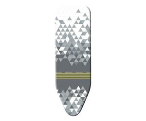 Minky Pearl Active Ironing Board Cover - 125 X 45Cm - Heat Reflective Ironing Board Cover With Thick Felt Backing