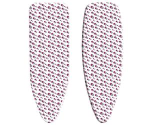 Minky PP22906101 Supersize Smartfit Reflector Ironing Board Cover, White/Purple, 145 x 54 cm