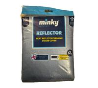 Minky Reflector Ironing Board Cover Silver Metallic- Extra Large 125x45