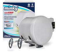 Minky Retractable Duo Reel Washing Line, Grey, 2x15m, packaging may vary