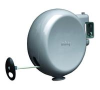 Minky Retractable Reel Washing Line with 15 m of Drying Space, Grey, 1x15 m