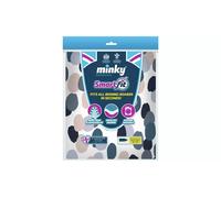 Minky SmartFit Ironing Board Cover - Assorted Designs (Random Design Sent) in White Minky White
