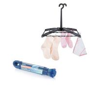 Minky Socks & Smalls Hanger Dryer & Suregrip Washing Line Bundle
