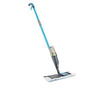 Minky Spray Mop, Floor Cleaner, 4 in 1 Floor Mop, Mops for Cleaning Floors, Spray Mops for Floors, Floor Mops, Triple Action Pad, Blue