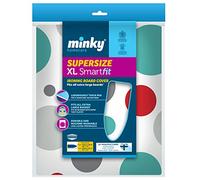 Minky Supersize XL Smart Fit Ironing Board Cover Cotton Multi 57 x 54 cm