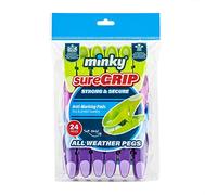 Minky Sure Grip Pegs - Pack of 24